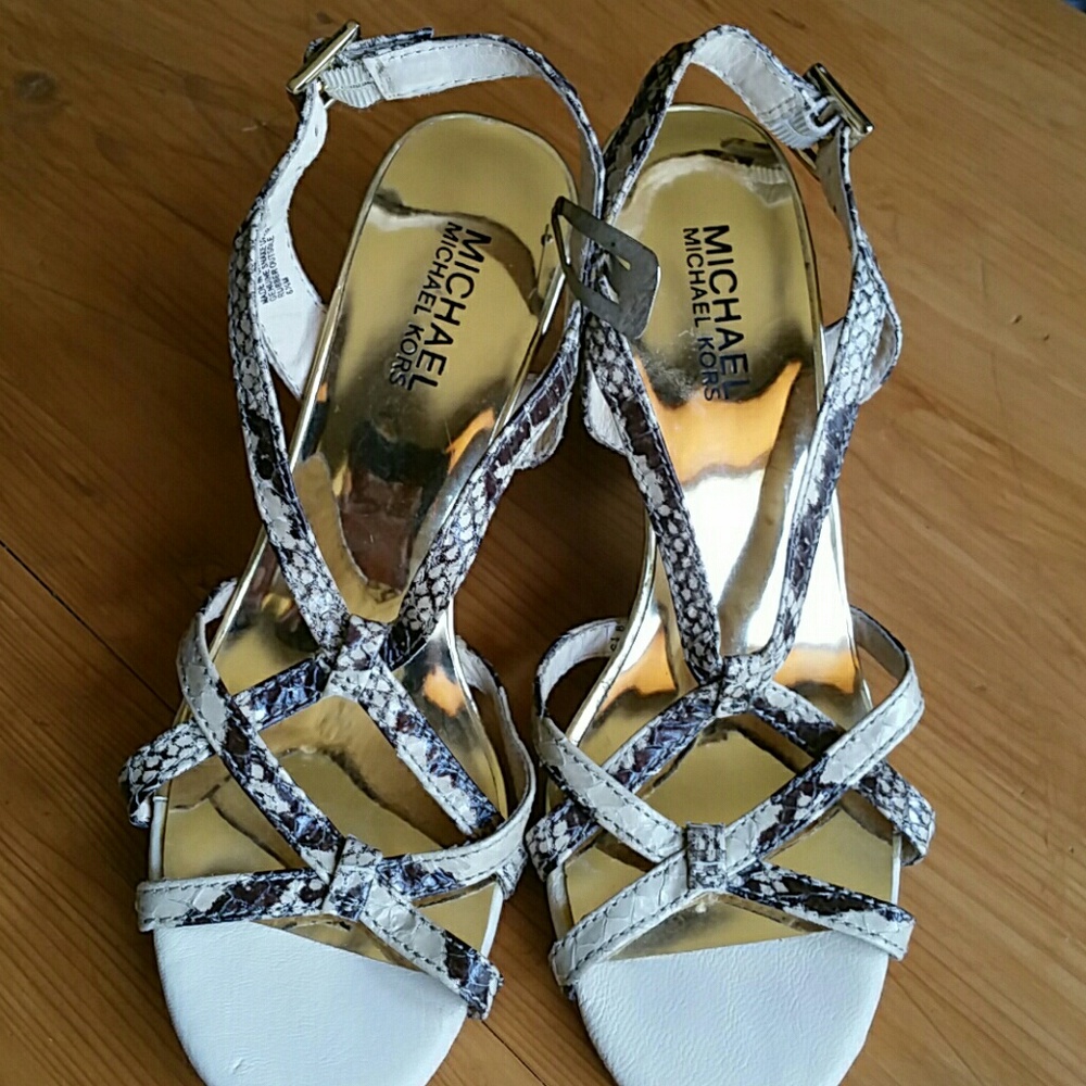 Sized small Michael Kors shoes